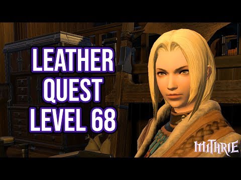FFXIV 4.0 1156 Leatherworker Quest Level 68