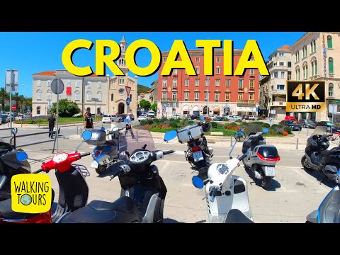 Split Croatia | Part 3 of 3 | 4K Walking Tour