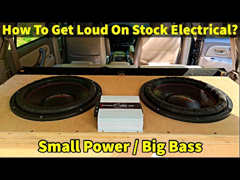 How Loud Can We Make a BUDGET 1000 Watts Subwoofer System?