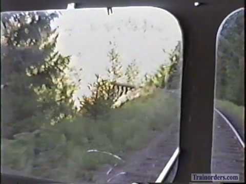 Classic Railroad Series 286 - Port of Tillamook Bay RR Speeder Ride October 3, 1993 Part 1