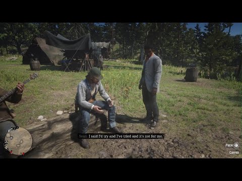 This cutscene really shows the true friendship between Lenny and Sean - RDR2