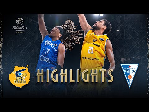 Dreamland Gran Canaria v KK Spartak Office Shoes | Highlights | #BasketballCL 2025-26