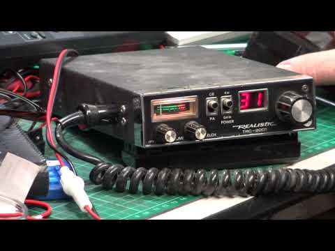 Realistic TRC2001 UK CB27/81 CB radio (mobile) - On The Air Test