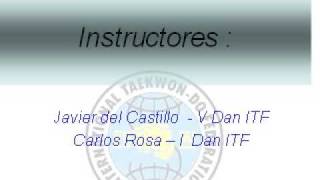 preview picture of video 'TAEKWON DO - Profesor Javier del Castillo'