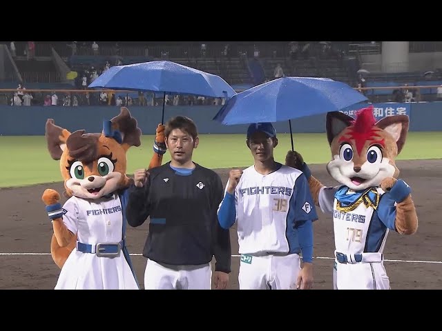 ファイターズ・石井一成選手・加藤貴之投手ヒーローインタビュー 7月14日 北海道日本ハムファイターズ 対 東北楽天ゴールデンイーグルス