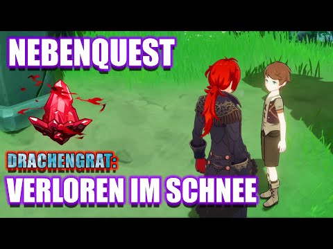 Genshin Impact ~ Nebenquest ~ Verloren im Schnee ~ Drachengrat ~ Joel