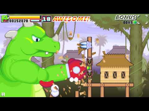 Roar Rampage iOS - Level 2-1