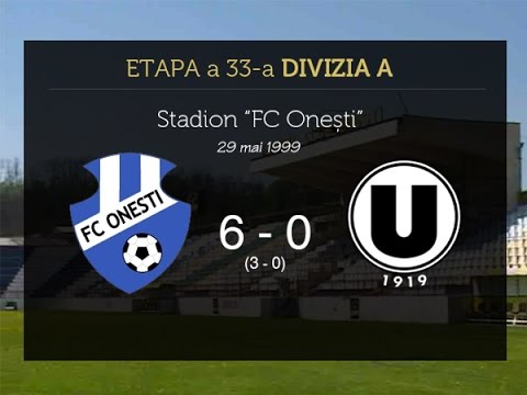29.05.1999 FC Onesti - U Cluj 6-0, Etapa a 33-a, Divizia A