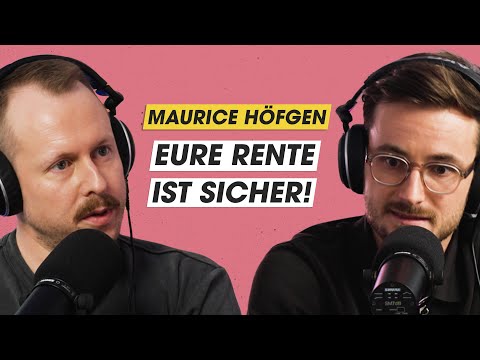 Maurice Höfgen, is fear of poverty in old age unjustified?