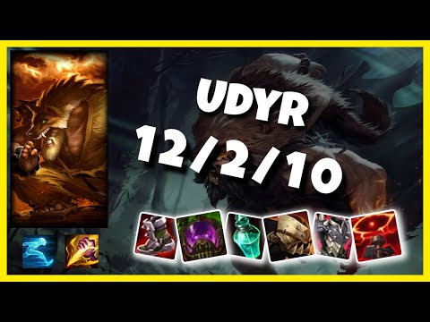 Udyr vs Kayn OCE Challenger JUNGLE (12/2/10) - v11.4
