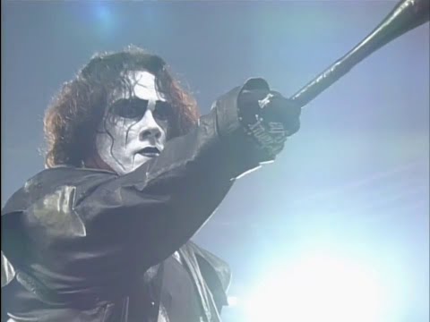 NWO Jump Harlem Heat & The Steiners. Sting drops in from rafters to huge Pop! 1997 (WCW)