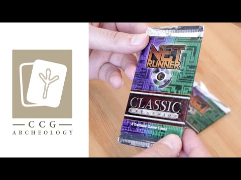 Netrunner CCG Classic Booster Opening/Unboxing - CCG Archeology