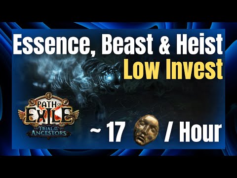 [3.22 Ancestor] I made 45 Divines in 2 Hours with this Low Investment Strategy