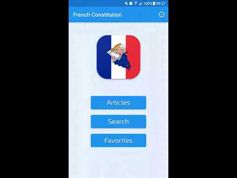 French Constitution Video