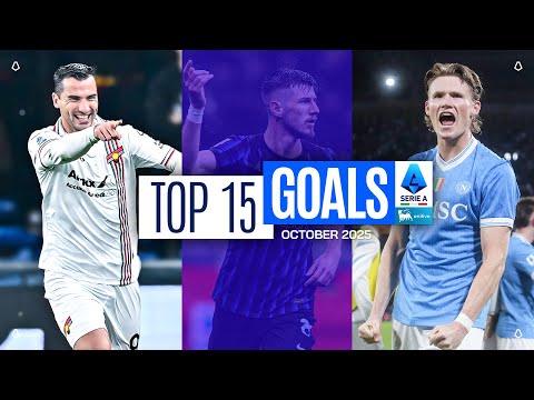 The Top 15 Goals of October | Top Goals by iliad | Serie A 2025/26