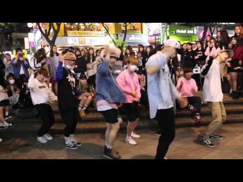 160417 DOB Hongdae BTS - DOPE 홍대공연 디오비 방탄소년단 - 쩔어