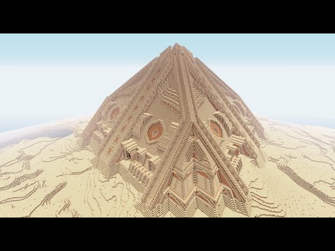 FallenQbuilds - Minecraft timelapse final pyramid