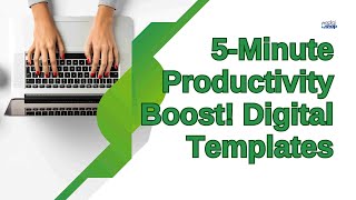 Boost Productivity in 5 Minutes: Digital Templates #digitalproducts #digitaltemplate