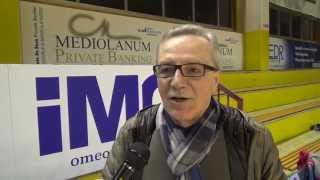 preview picture of video '29.10.2014 serie C IMO Saronno, interviste a Vaghi e Piazza'