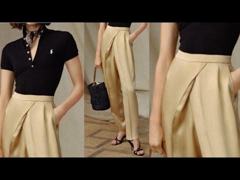 PANTALONES DE MODA 2022 DE COLOR MARRON CAFE Y BEIGE OUTFITS CON PANTALONES MODERNOS EN TONOS MARRON