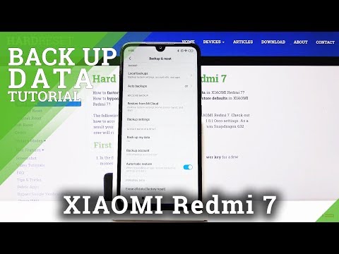 How to Activate Google Backup in XIAOMI Redmi 7 – Create Google Account