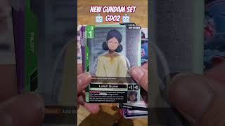 First Gundam New Set GD02 #packopening #gundam #tcg #english #gundamtcg #releaseday #hype #shorts
