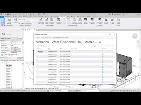 Manage Cloud Models in BIM Collaborate Pro [7 of 12]