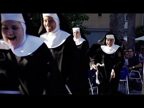 Las hermanas de Sister Act El Musical revolucionan Barcelona en su día libre