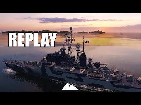 COLBERT, 10 Schiffe und 2000 Granaten später! - World of Warships | [Replay] [Deutsch] [60fps]