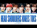 TWS Head Shoulders Knees Toes Lyrics 투어스 Head Shoulders Knees Toes 가사 Color Coded Lyrics