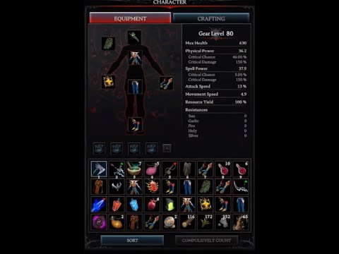 V Rising FULL LOOT Ego Checking the Shard Holders (OPEN WORLD PVP)