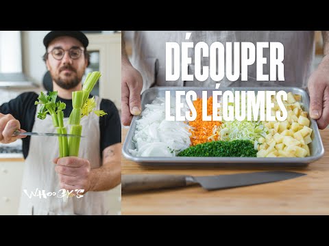 Guide du débutant pour la découpe des légumes 🥕 🥦 🥒 🔪