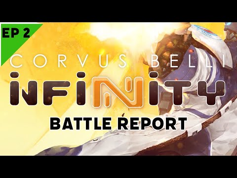 Another Taste of Infinity! JSA vs Baukunin Nomads Infinity Battle Report Ep 2