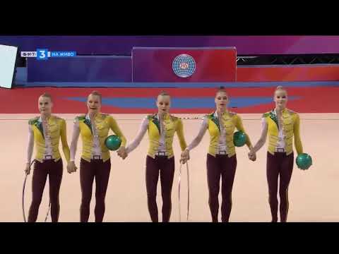 Finland Group 3 Balls 2 Hoops (18.200) 2025 World Cup Sofia Bulgaria #rhythmicgymnastics
