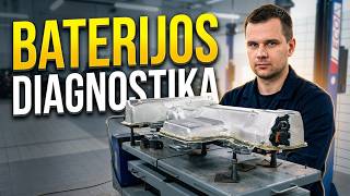 Praktinis mokymas: WV e-GOLF automobilio baterijos diagnostika