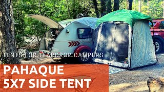 Side Tents for Teardrop Campers: Pahaque 5x7 Side Tent