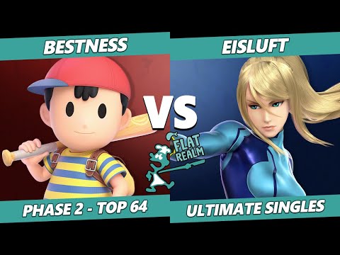 Flat Realm 7 Top 64 - ARM | BestNess (Ness) Vs. Eisluft (ZSS) SSBU Singles