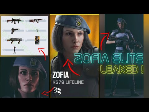 NEW LEAKED ZOFIA ELITE || ZOFIA x RESIDENT EVIL || MVP Animation || Rainbow Six Siege Zofia Elite