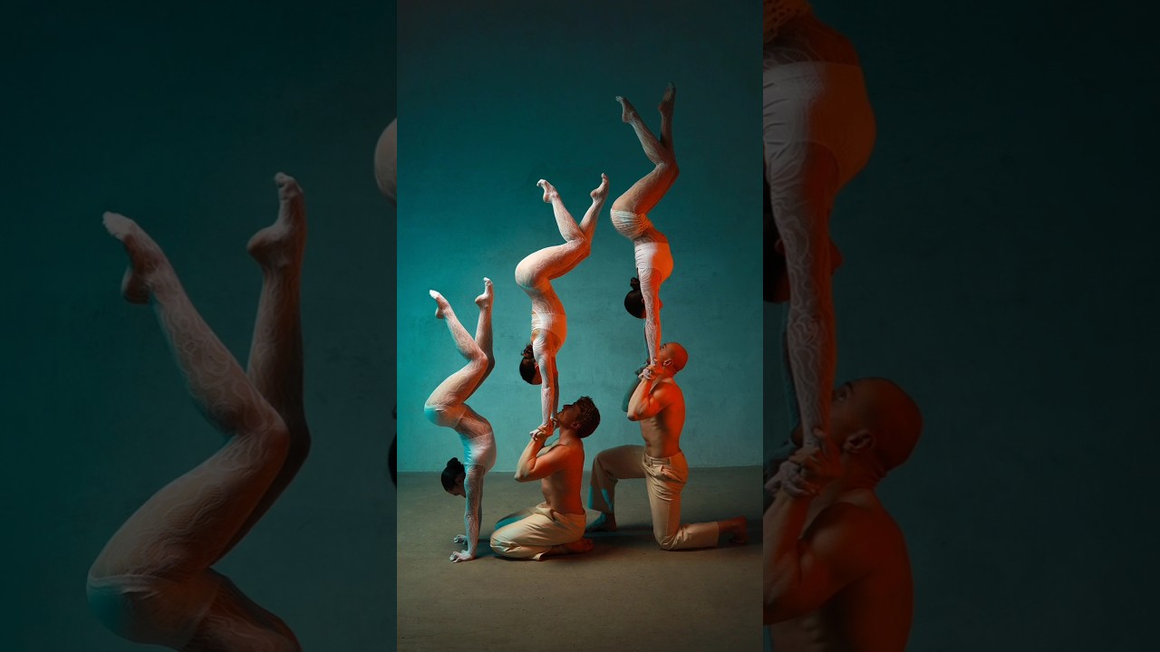 🇺🇦 Model poses for photoshoot📸  5 Acrobatics.