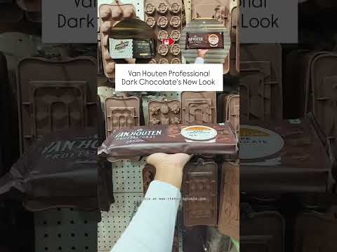 Van Houten Professional Dark Chocolate 46.5% New Look | The Baking Tools