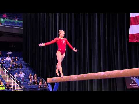 Brenna Dowell - Balance Beam - 2014 AT&T American Cup