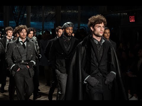 Sitting with the Guild Team at NYFW - Joseph Abboud Fall Winter 2019 (Front row)