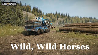 SNOWRUNNER: WILD WILD HORSES MISSION IN AUSTRIA REGION FEATURING TATRA T813