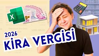 2026 Ev Kirası Vergisi Nasıl Hesaplanır? | Götürü & Gerçek Gider Excel