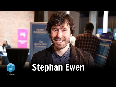 Stephan Ewen, data Artisans | Flink Forward 2018