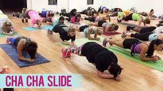 DJ Casper - Cha Cha Slide (Plank Challenge) | Dance Fitness with Jessica
