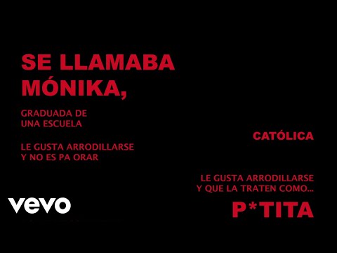 E-Lhoy, Franux BB, Joyce Santana - MÓNIKA - con Franux BB & Joyce Santana (Lyric Video)