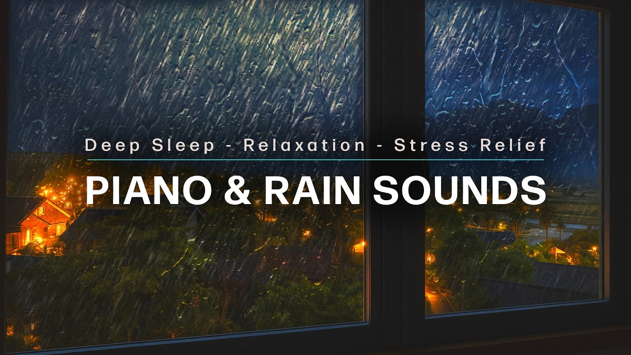 Deep Sleep Piano Music – Calm & Meditative Playlist for Stress Relief | 1 Hour Relaxing Night