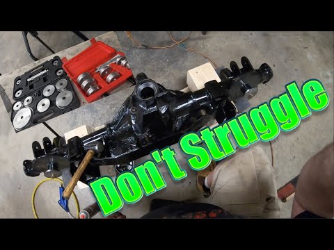 Easy Way to install Pinion Races DIY