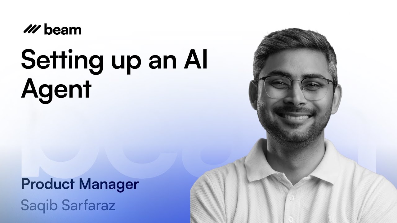Build an AI Agent with a conversation | Agent Setup with Beam AI